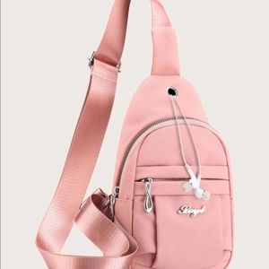 pink sling/crossbody bag